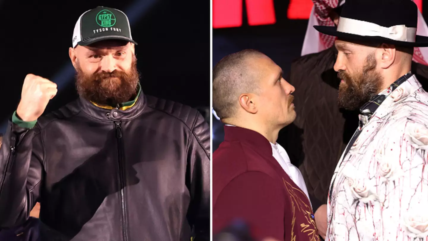Oleksandr Usyk camp accuse Tyson Fury of 'grossly violating' little-known boxing rule just hours before blockbuster rematch