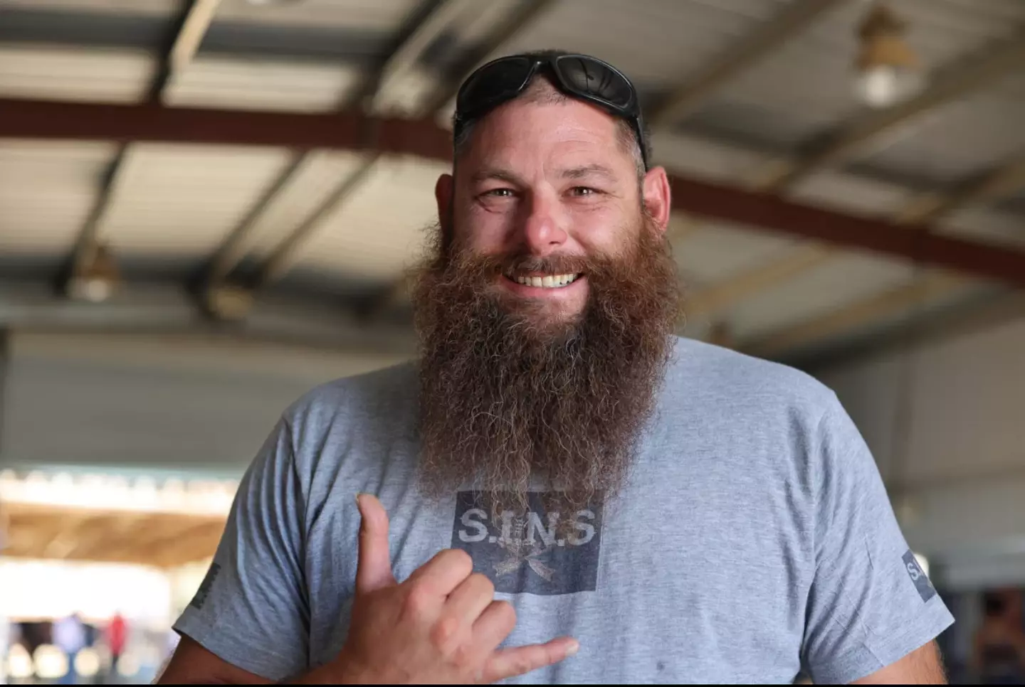 Syko Stu has been in the wrestling business since 2009 (Image: GoFundMe)