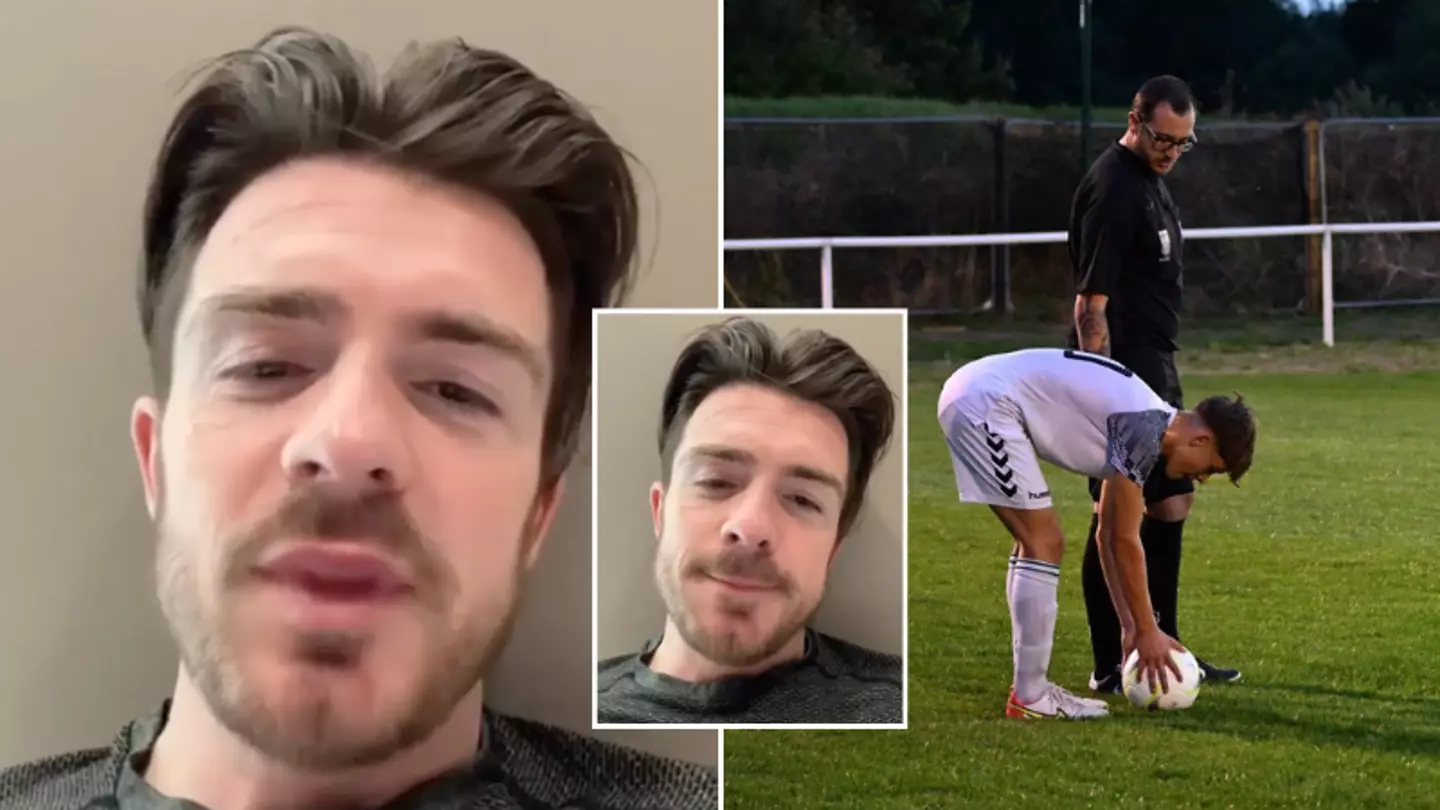 Jack Grealish sends video message to released Crystal Palace academy player, he's a class act