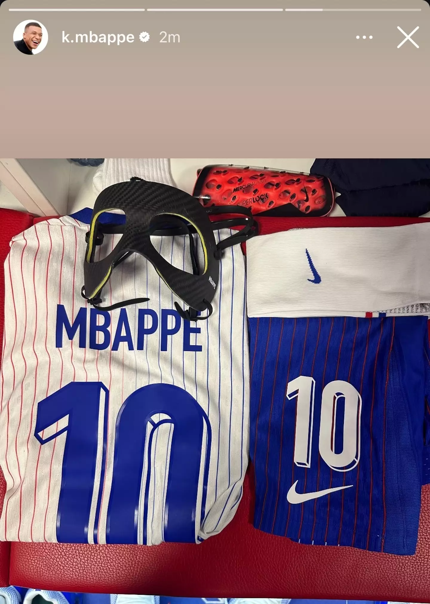 Image credit: Instagram/k.mbappe