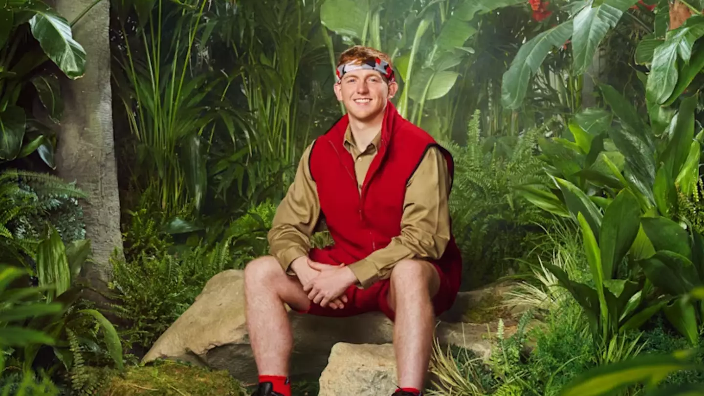 Angry Ginge has entered the jungle to find love, according to Tays. Image: ITV