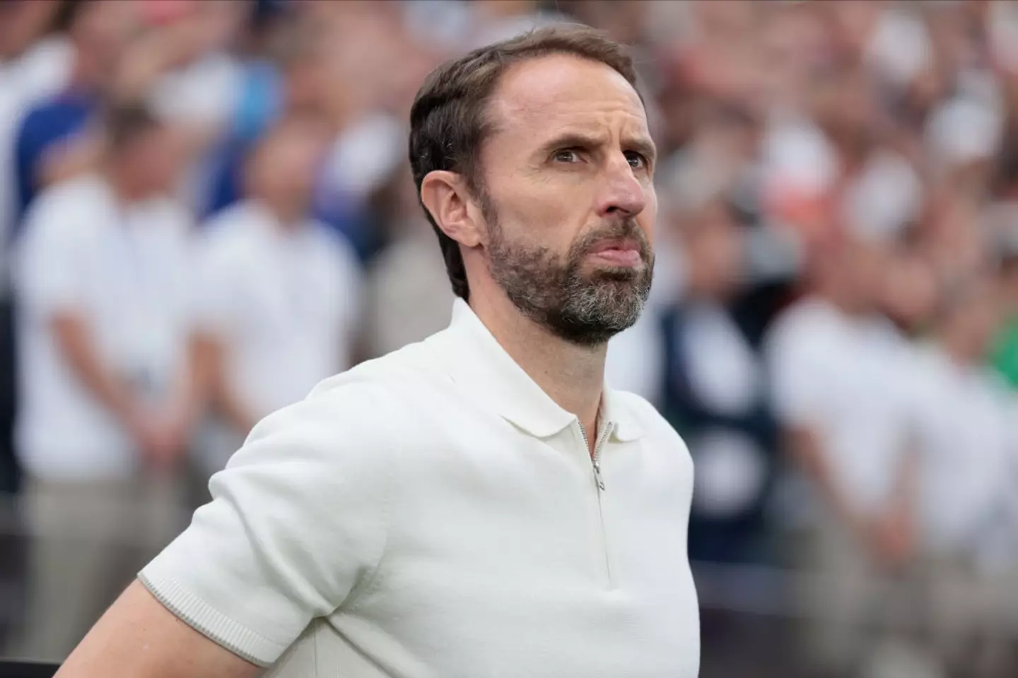 England manager Gareth Southgate knows who his side could face ahead of the final Euro 2024 group fixtures (