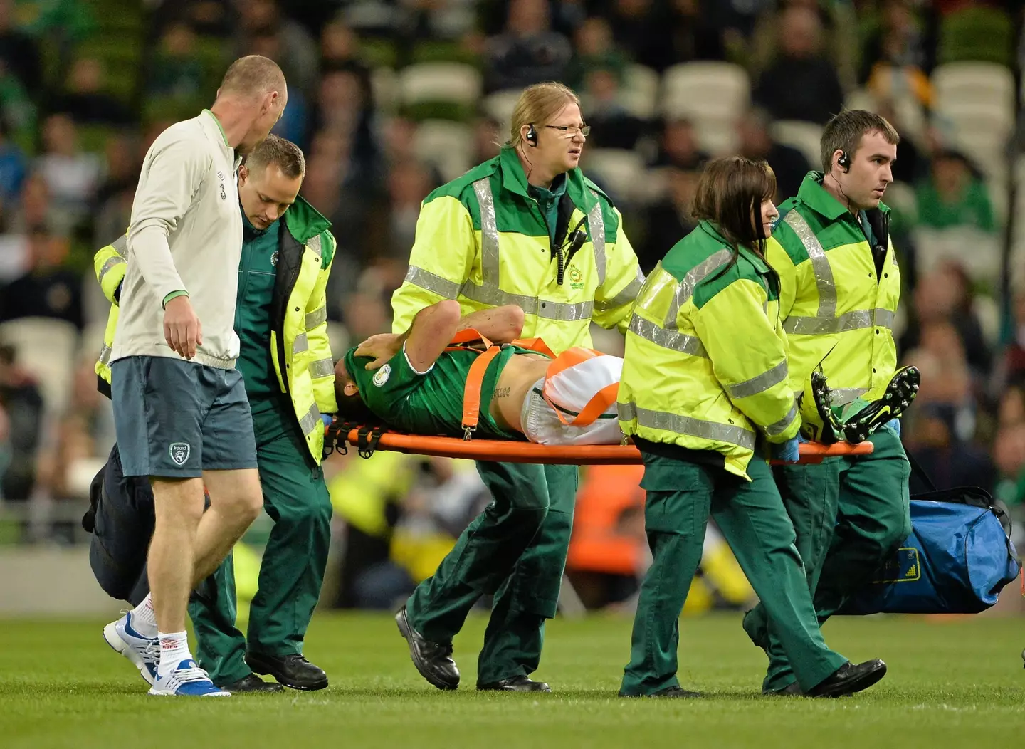 Darron Gibson struggled with injuries throughout his career. Image credit: Getty