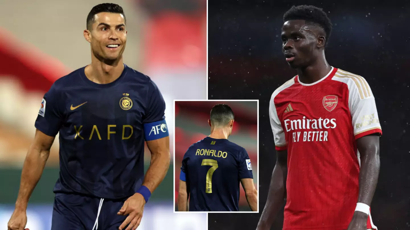 Bukayo Saka following Cristiano Ronaldo advice ahead of North London derby