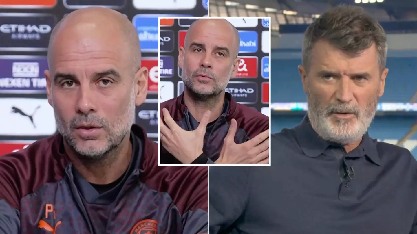 Pep Guardiola hits back at Roy Keane over his Erling Haaland comment