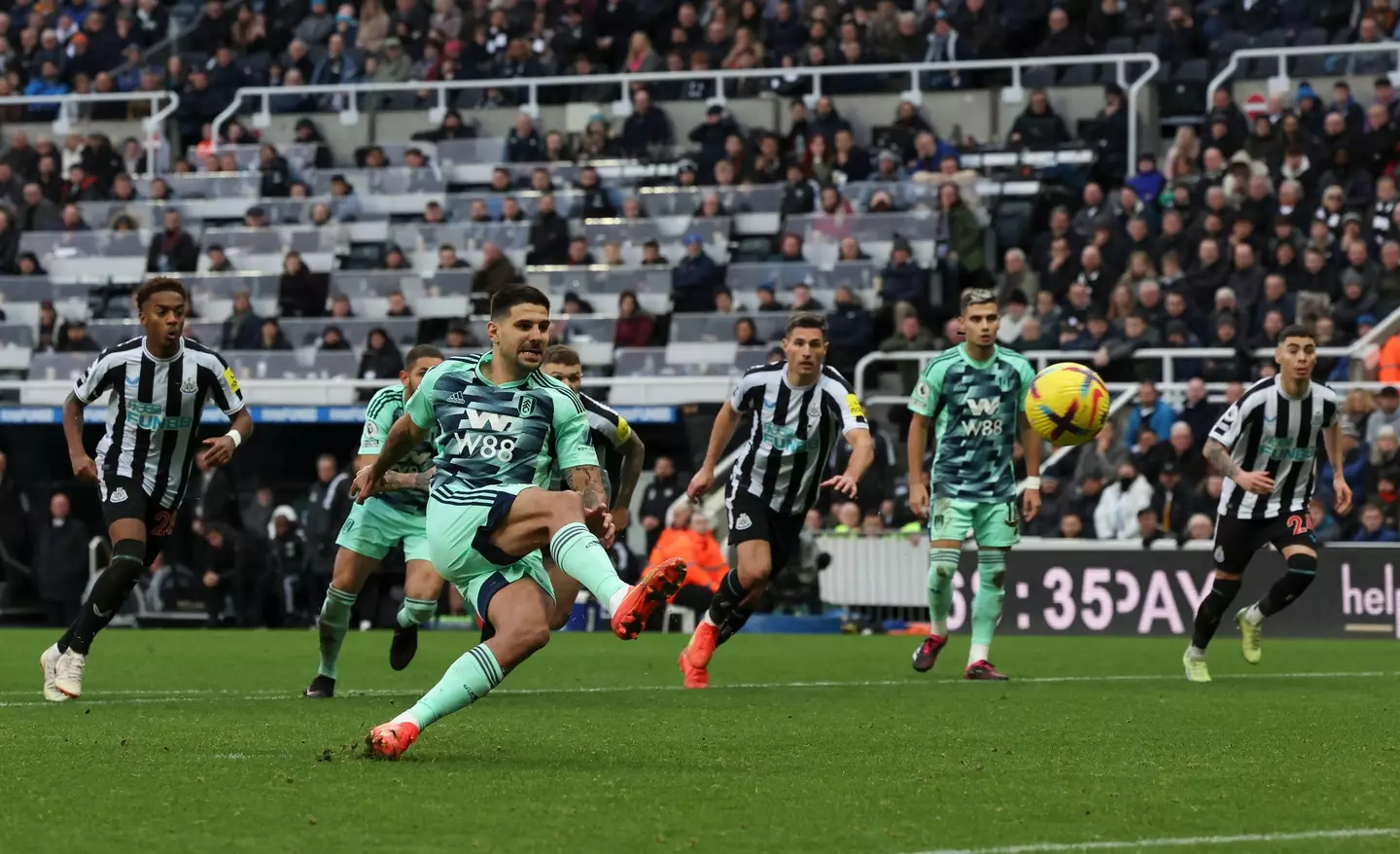 Mitrovic's slip means his penalty didn't count. (Image