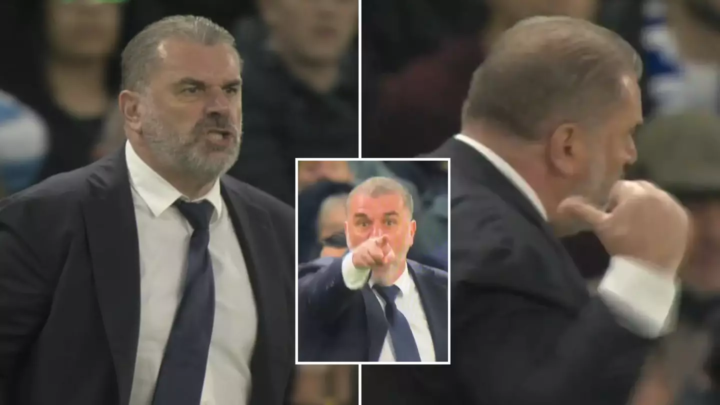 Ange Postecoglou goes ballistic with two players and 'snaps' in furious touchline outburst vs Chelsea