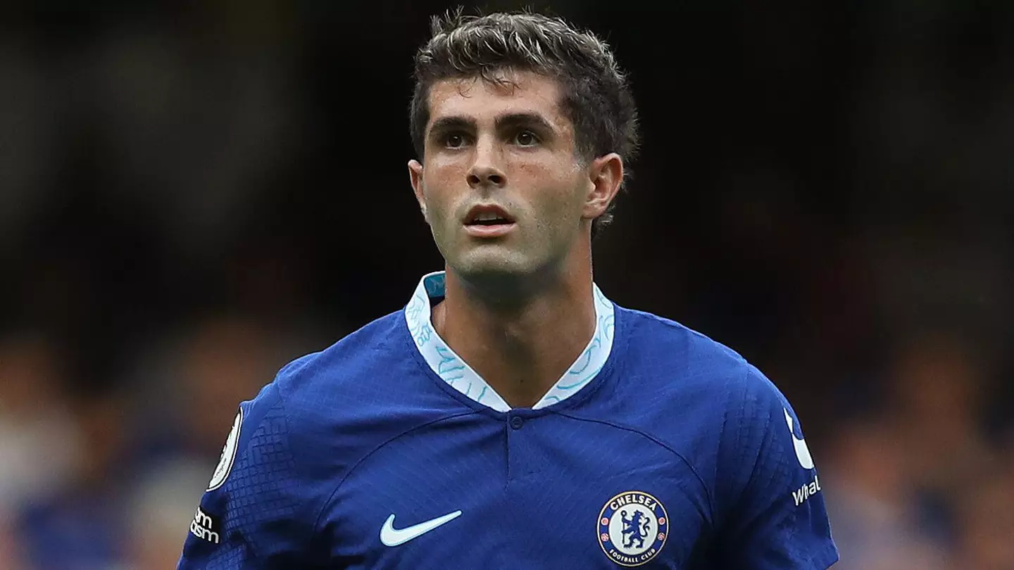 Christian Pulisic Of Chelsea during the Premier League match at Stamford Bridge, London. (Alamy)