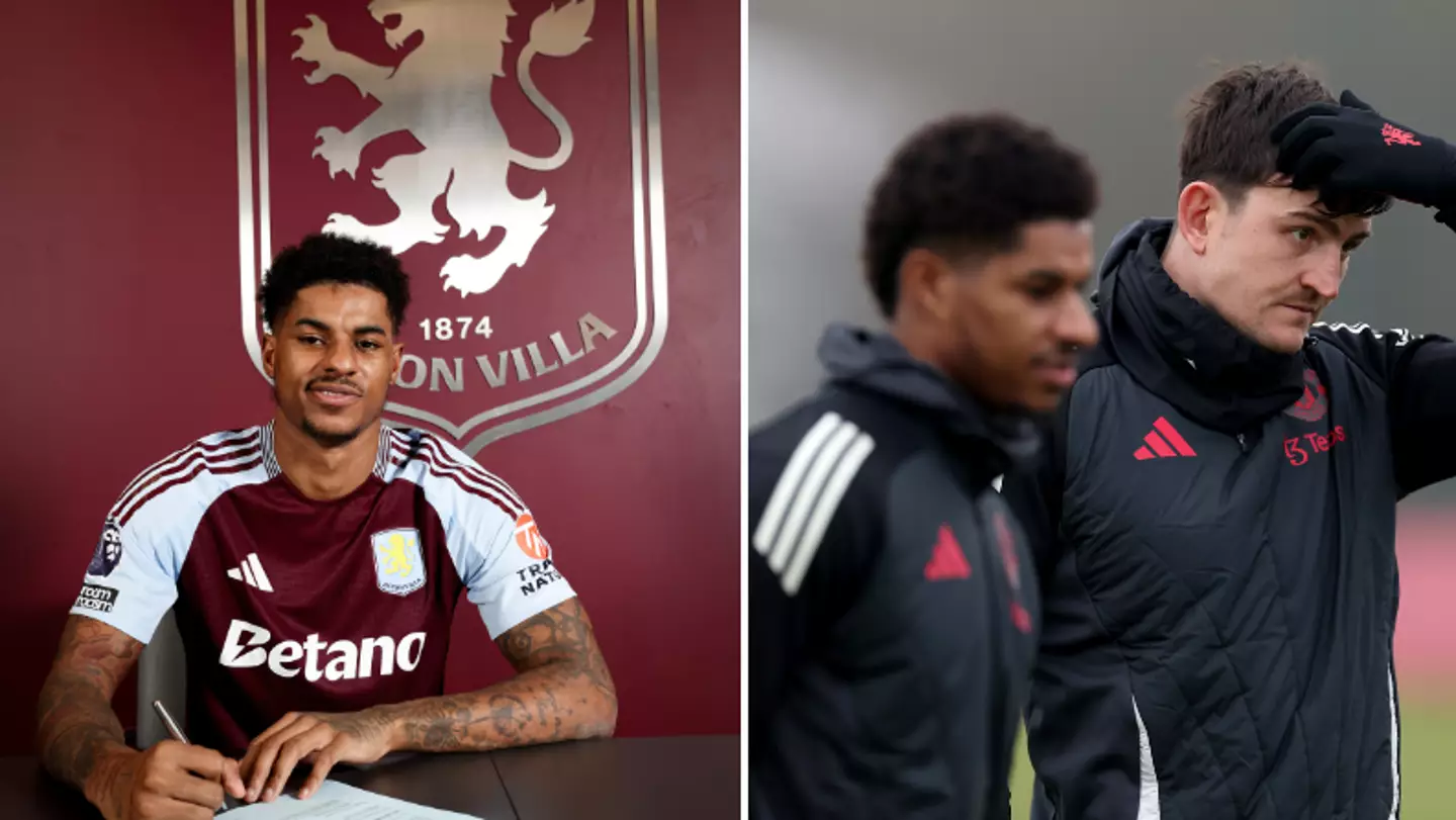 Only three Man Utd players sent Marcus Rashford messages of support after Aston Villa move was confirmed