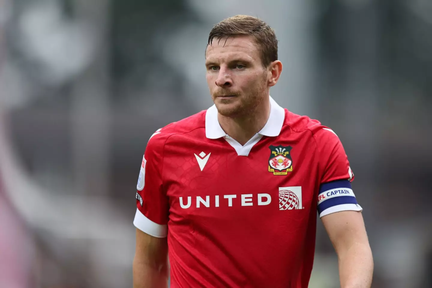 Paul Mullin has been a key player for Wrexham in recent years. (Image: Getty)