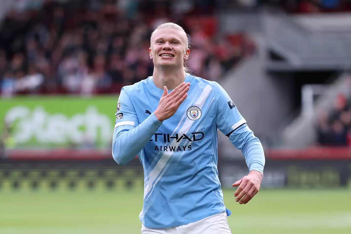 Erling Haaland is the top Premier League earner on the list. (Image: Justin Setterfield / Staff via Getty)