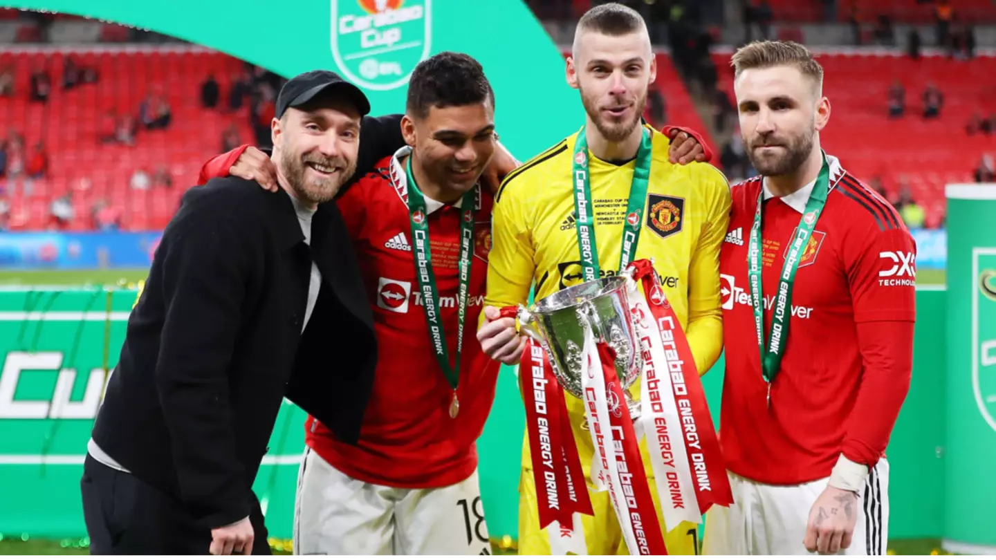 Man Utd star Christian Eriksen says he STILL hasn't received his Carabao Cup winner's medal