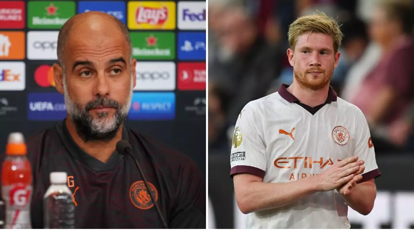 Pep Guardiola already has his Kevin De Bruyne replacement with player set for unfamiliar role