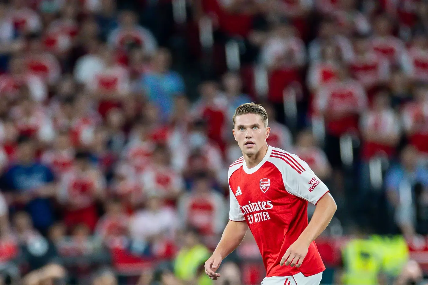 Gyokeres could make his Emirates Stadium debut this weekend. Image: Getty