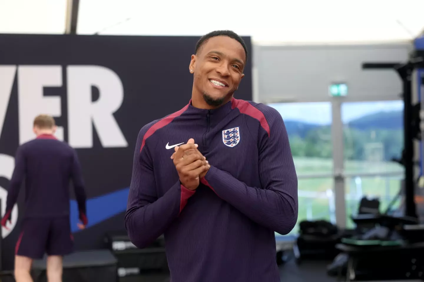 Ezri Konsa was included in England's final 26-man squad for Euro 2024 but is yet to make an appearance. (Image: Getty)