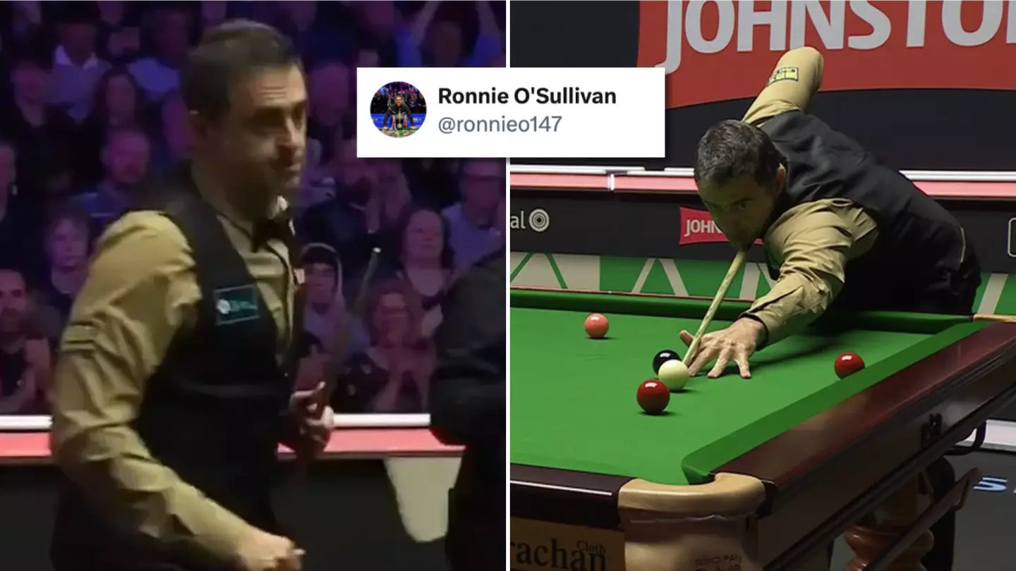 Ronnie O'Sullivan breaks the Internet as he explains the real reason why he is wearing new mustard shirt