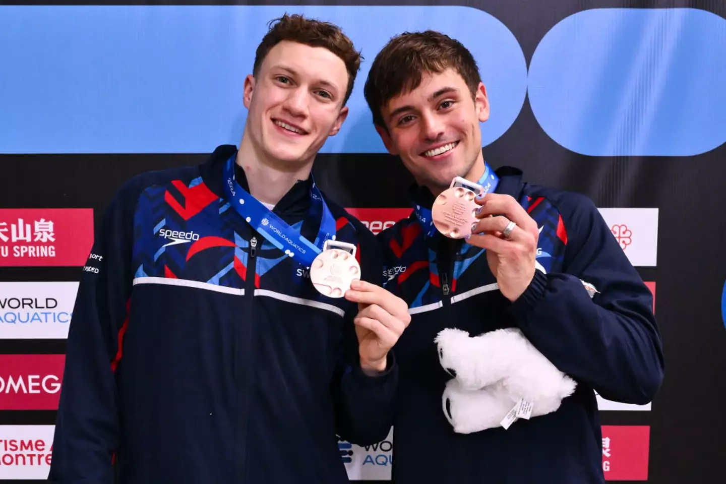 Tom Daley won a bronze medal at the 2024 Paris Olympic Games. (Image: Getty)
