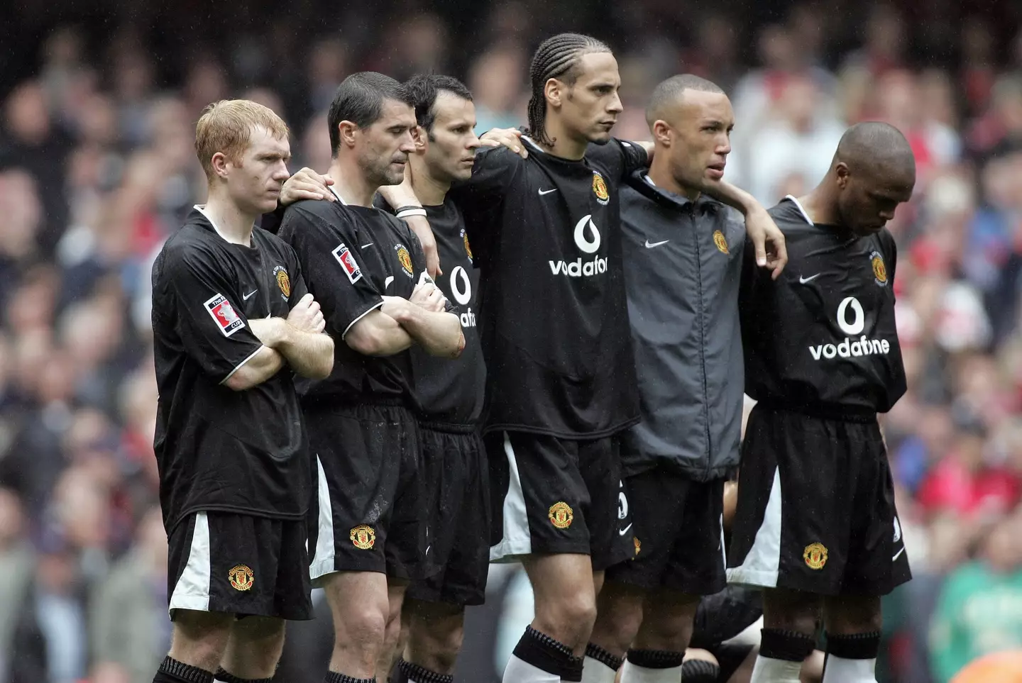 Keane left Scholes and Ferdinand out of his United XI (Image: PA)