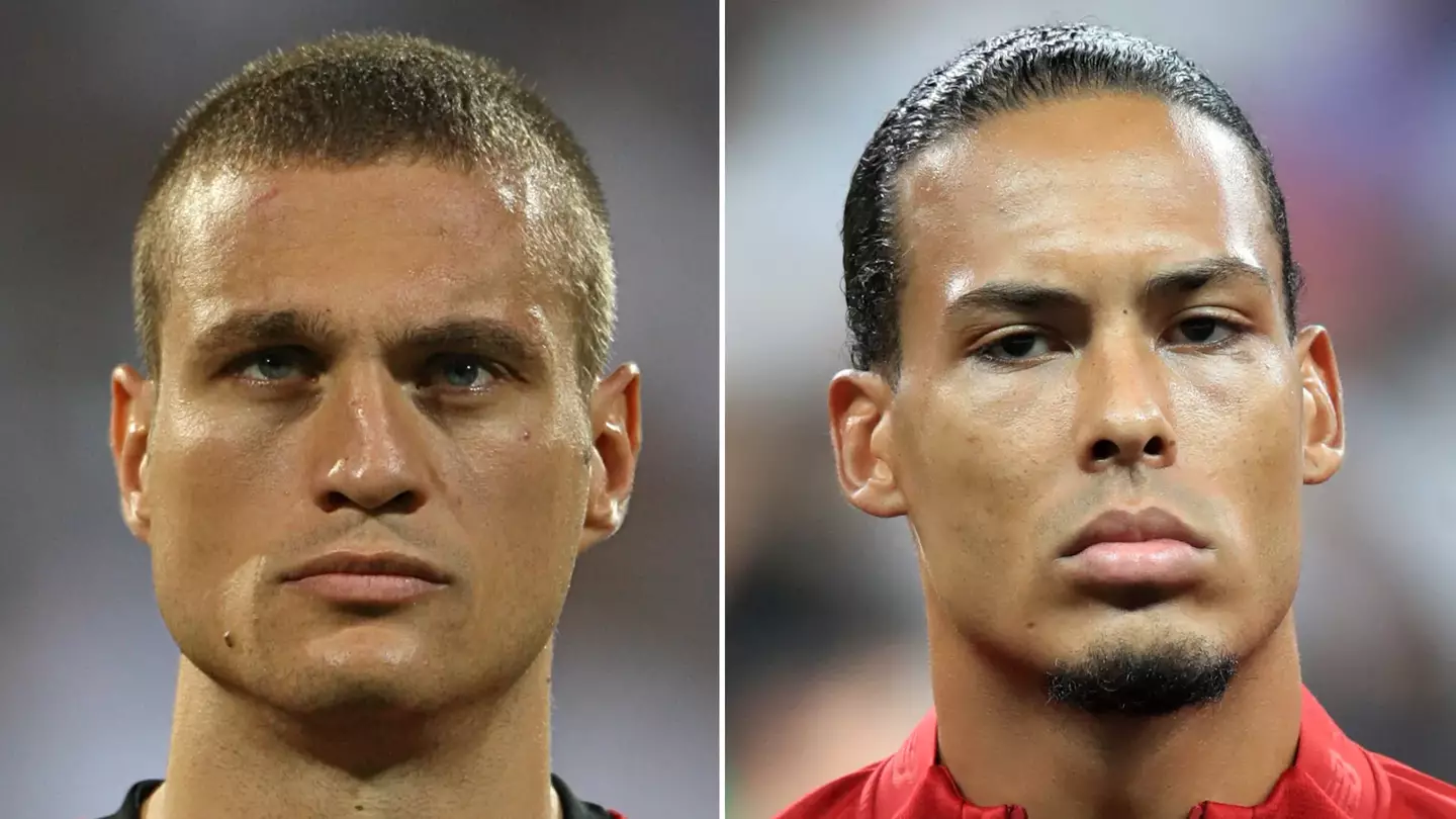 Nemanja Vidic voted better defender than Virgil van Dijk after Jamie Carragher’s bold take, he won by an absolute landslide