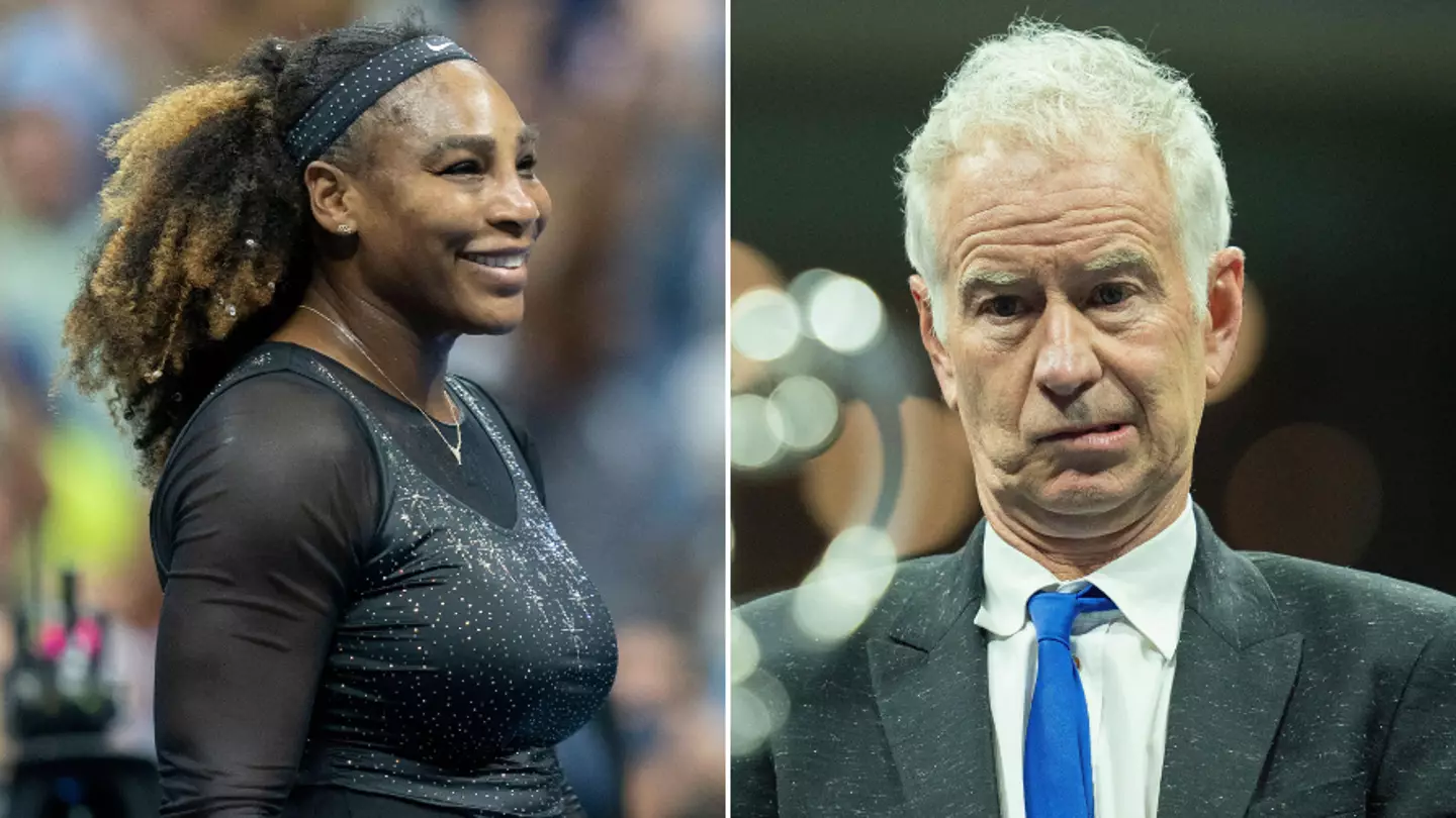 John McEnroe once said Serena Williams would be ranked 700th if she competed against men