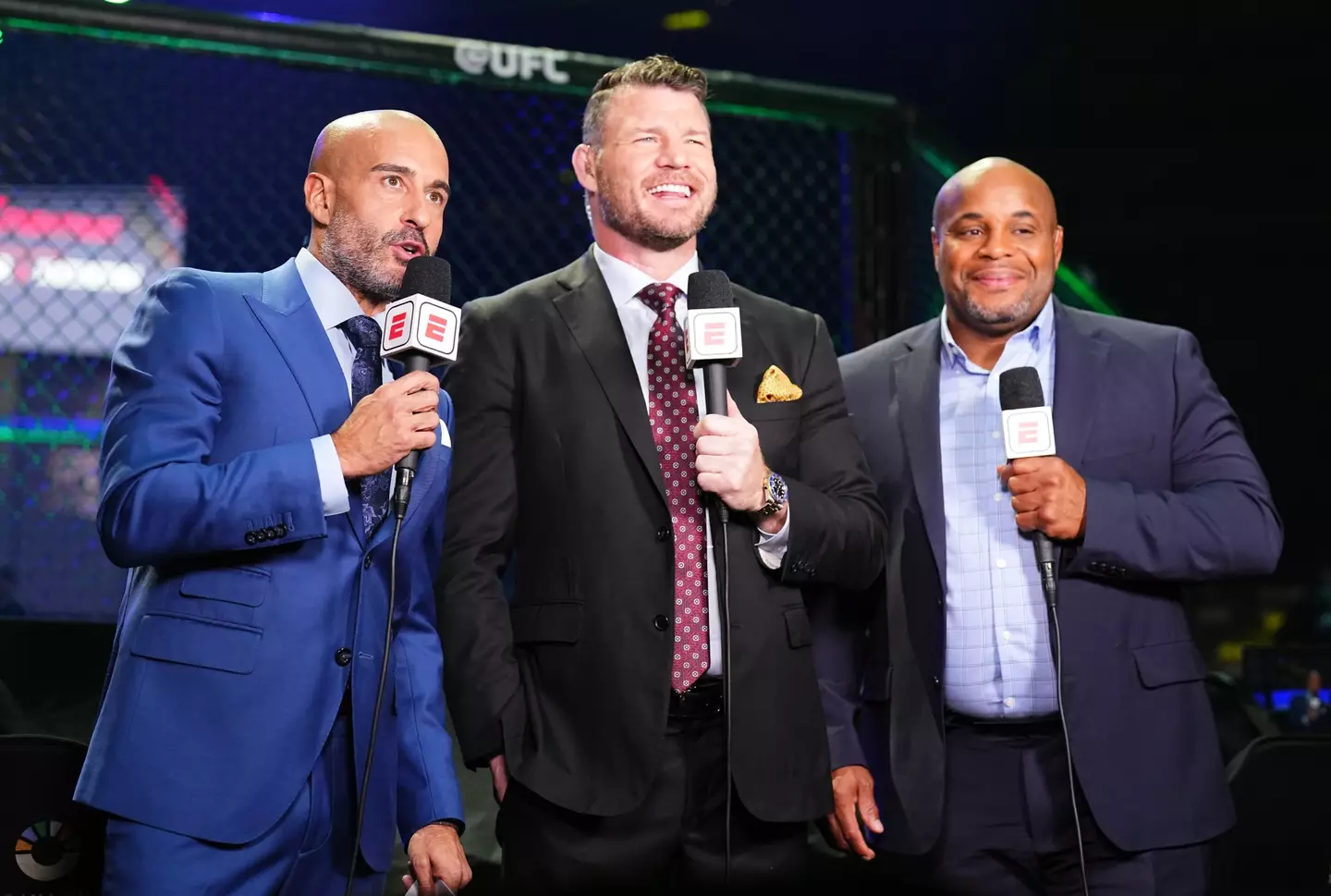 Michael Bisping will join Jon Anik and Daniel Cormier in the commentary booth for UFC 304. Image: Getty