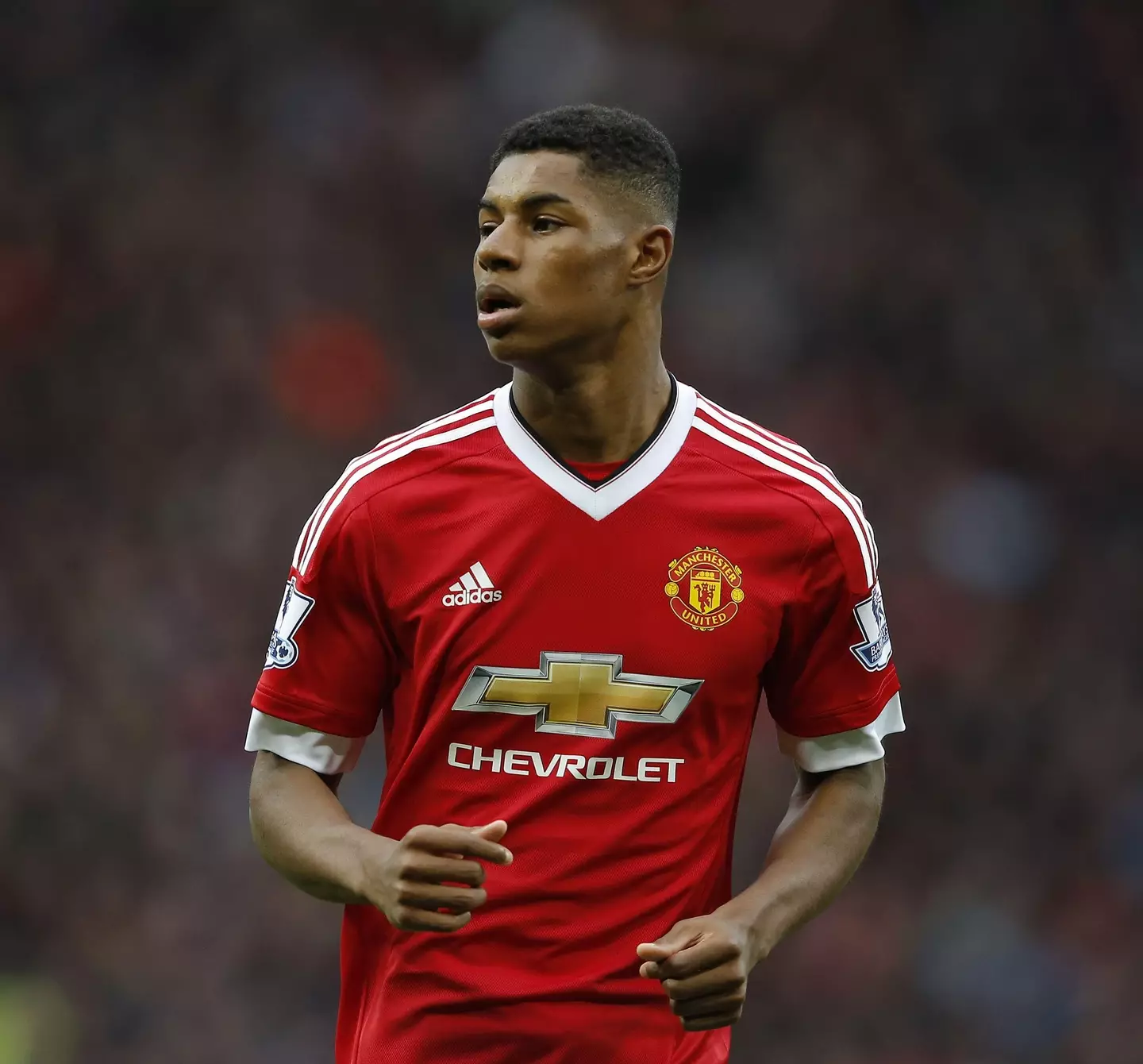 Marcus Rashford in his debut campaign for Manchester United during 2015/16 (Alamy)