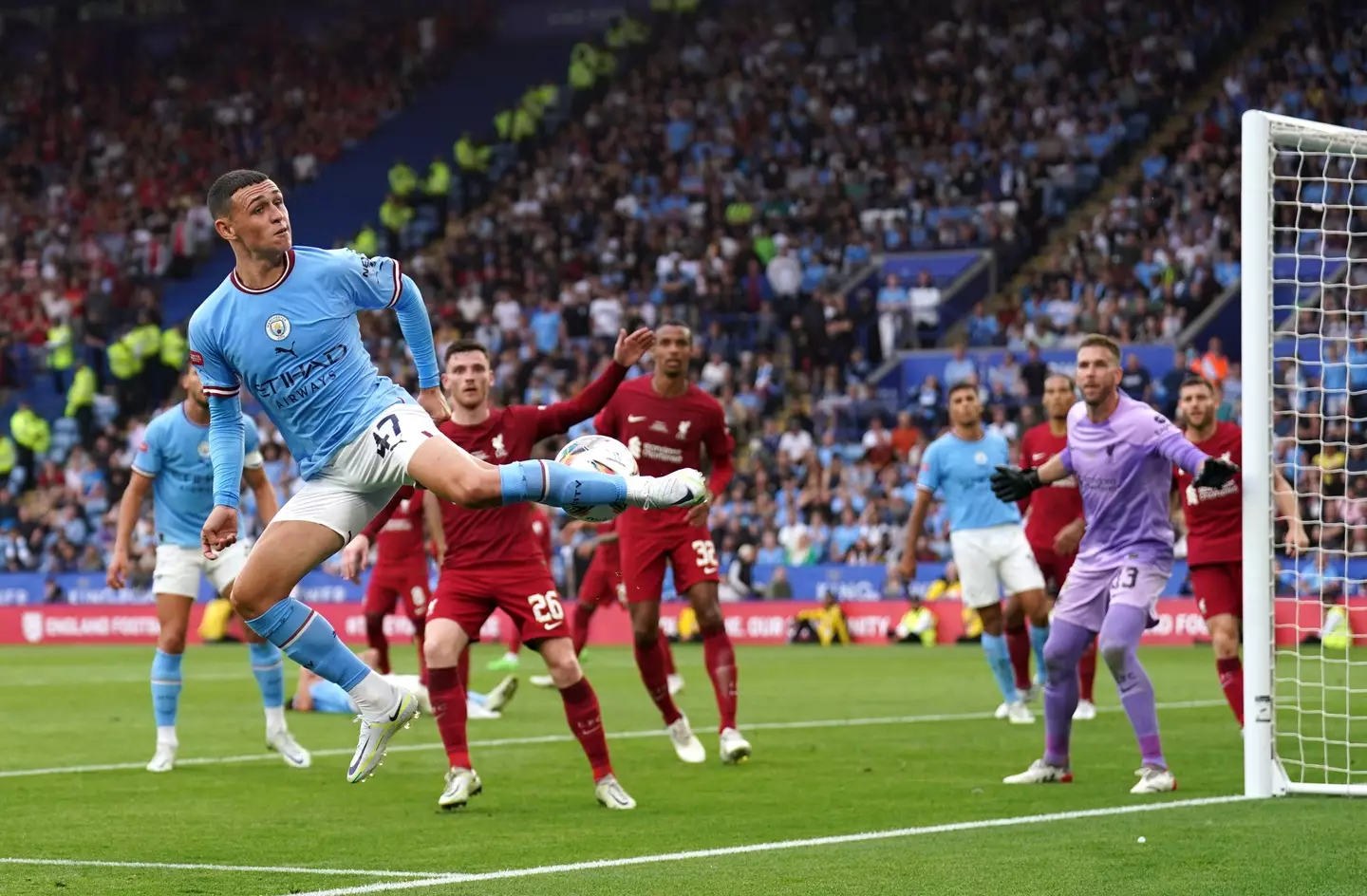 Foden in action for Manchester City (PA Images / Alamy)