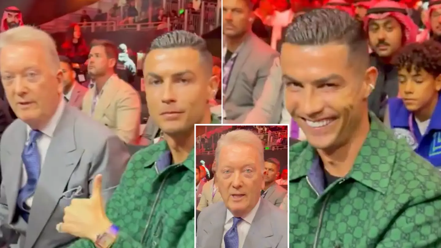 Frank Warren says Cristiano Ronaldo is signing for Premier League club after speaking to Al Nassr star
