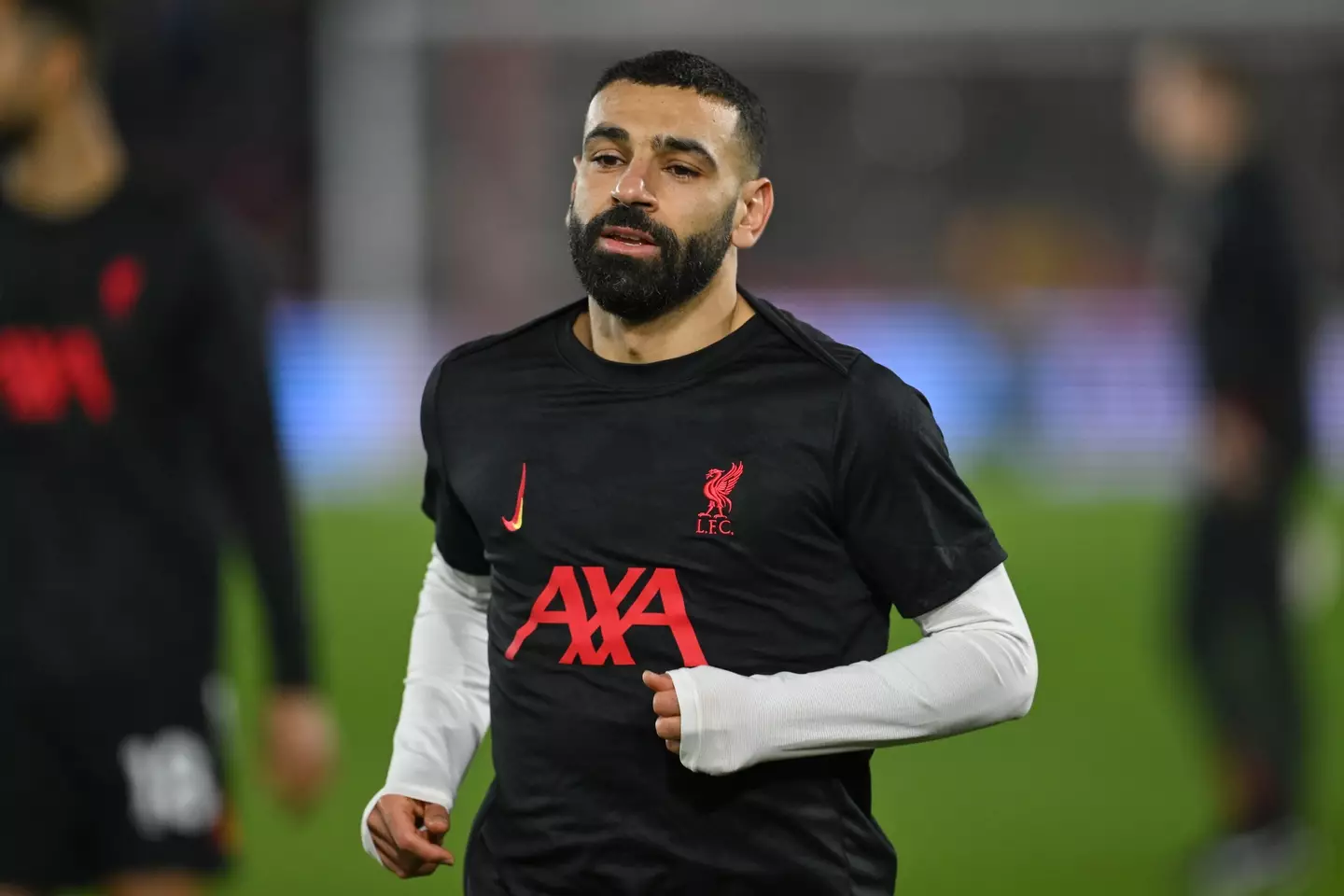 Mo Salah is out of contract in the summer. Image: Getty