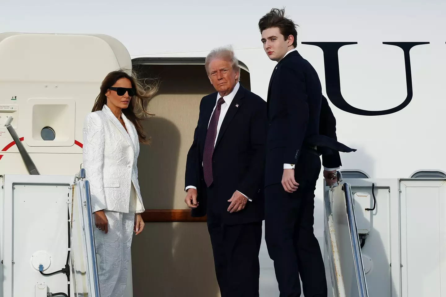 Barron has regularly been praised by his father. Image: Getty