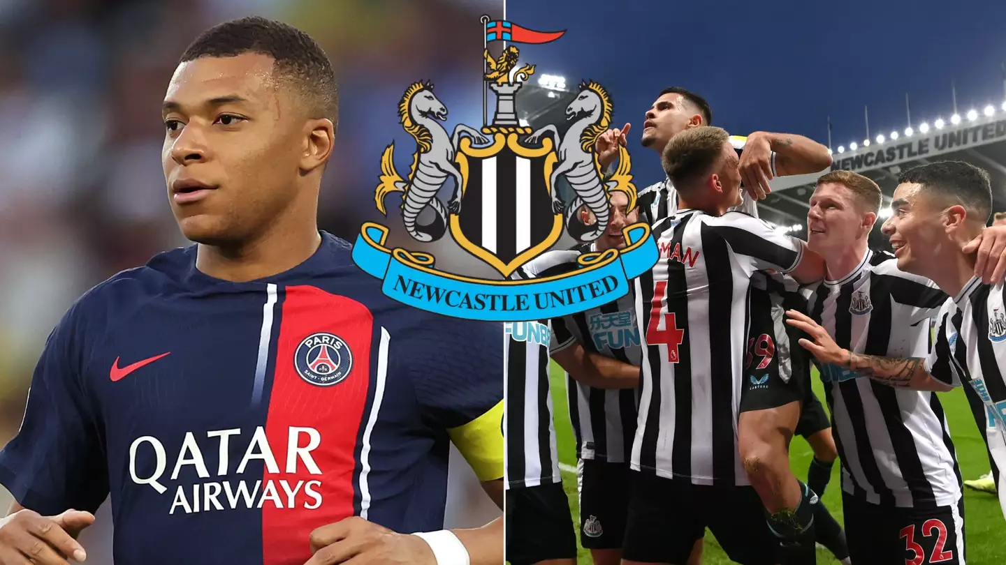 Kylian Mbappe has been valued at twice as much as Newcastle United