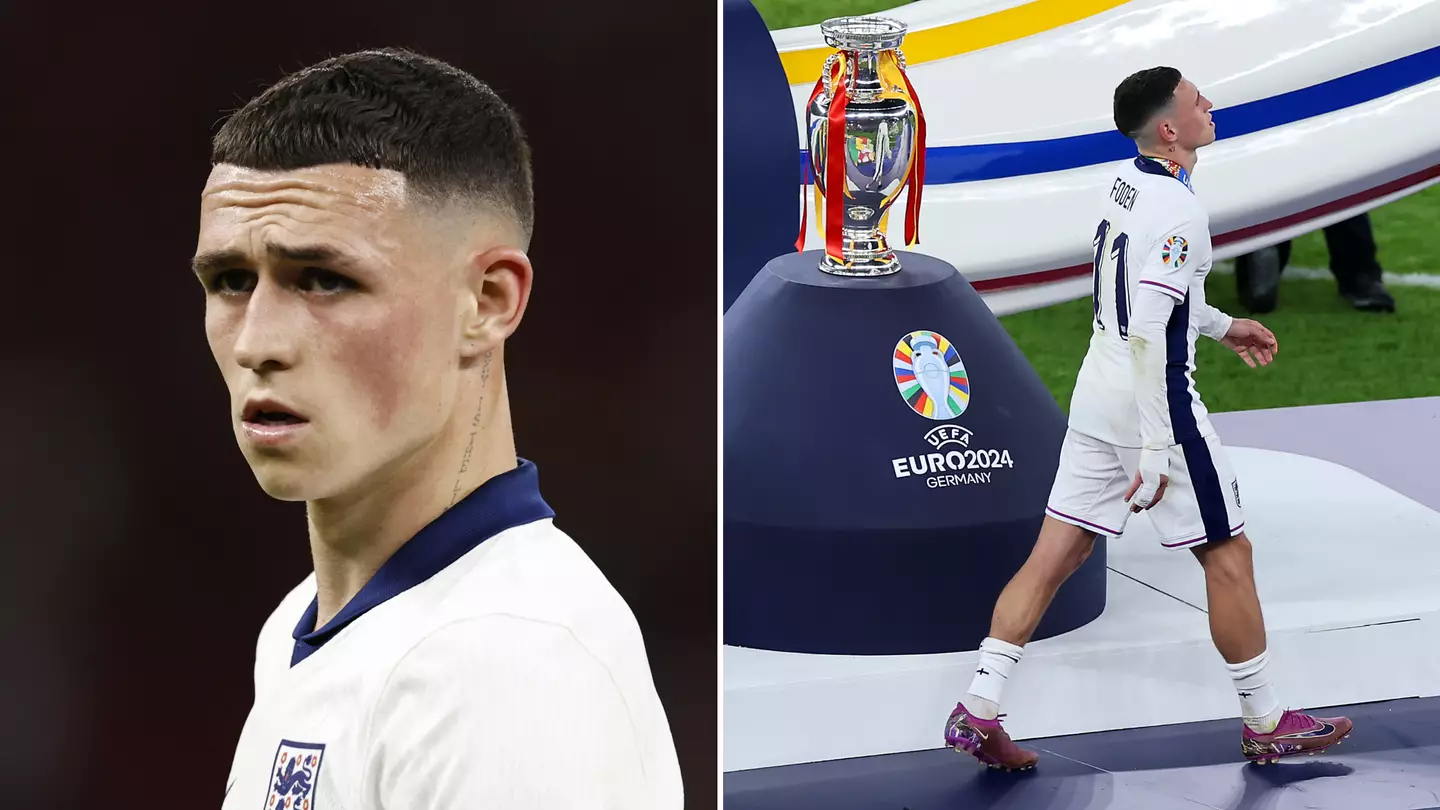 Phil Foden's stats from England defeat to Spain genuinely look like a typo