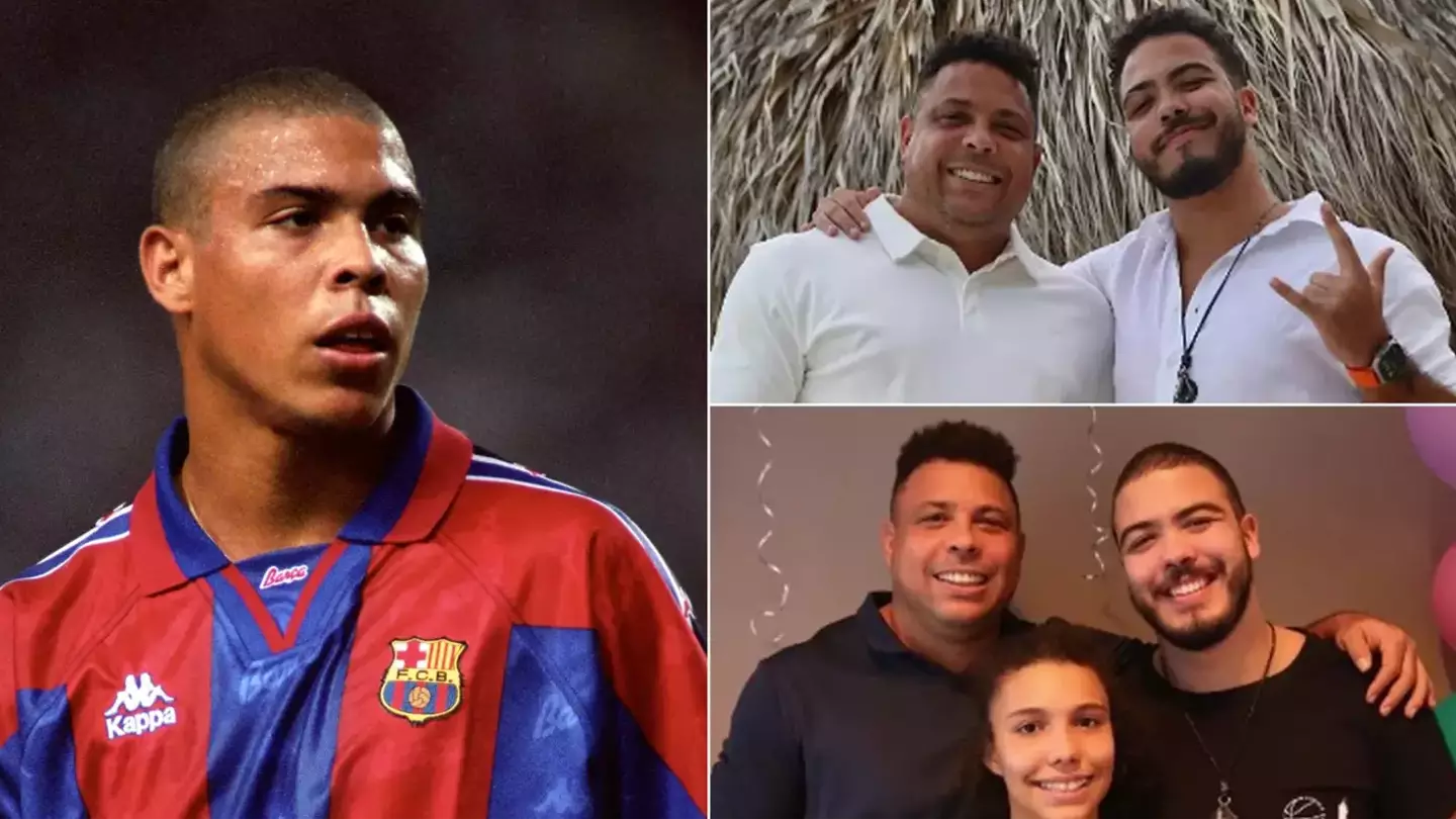 Ronaldo's son swapped football for a very different career path