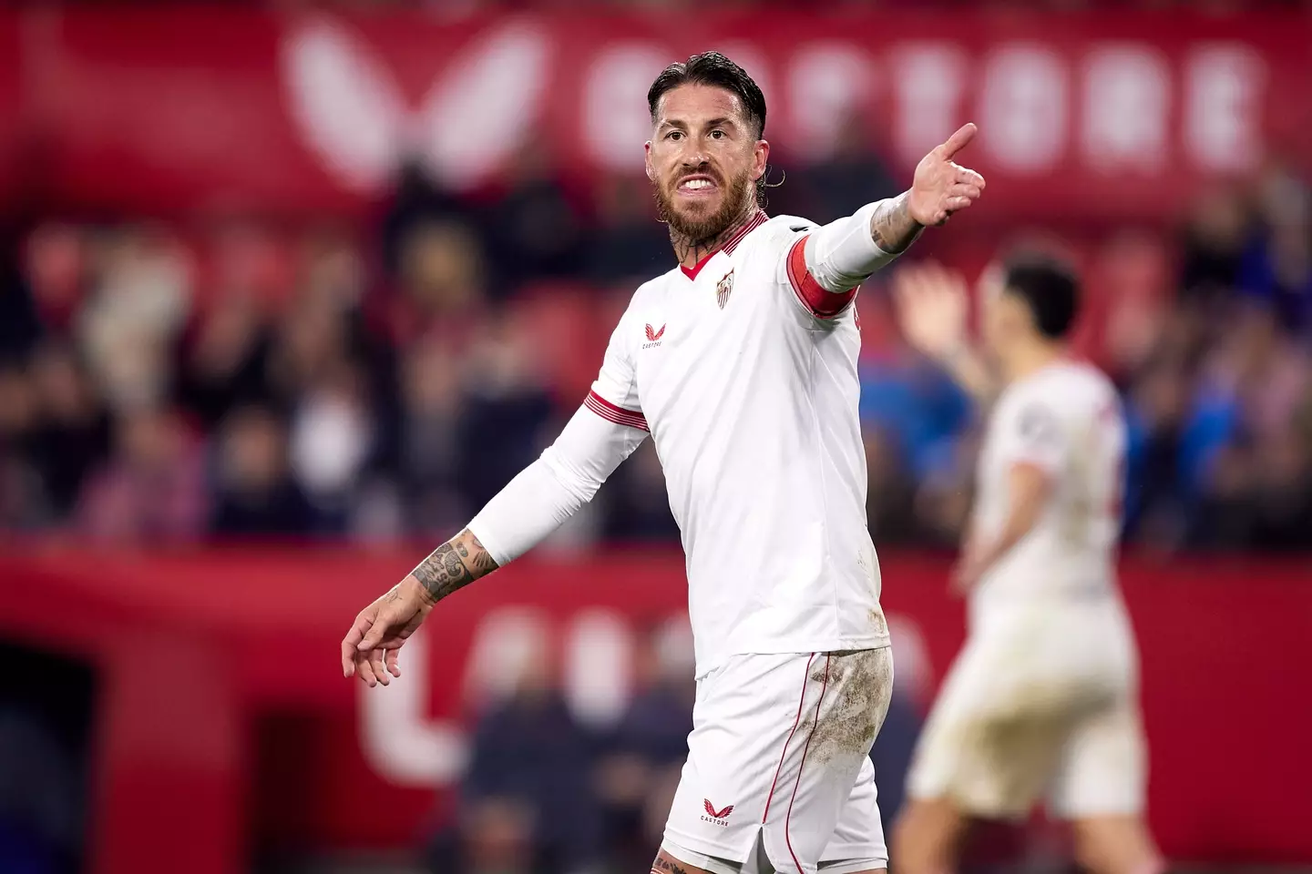 Ramos during the game. (Image