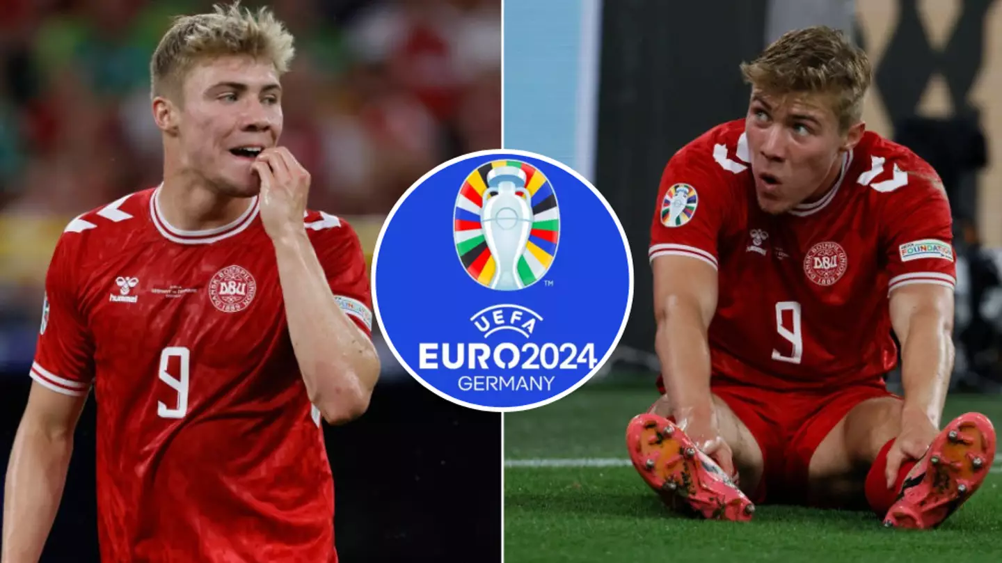 Rasmus Hojlund makes 'guilty' admission after Euro 2024 exit to hand Man Utd reality check