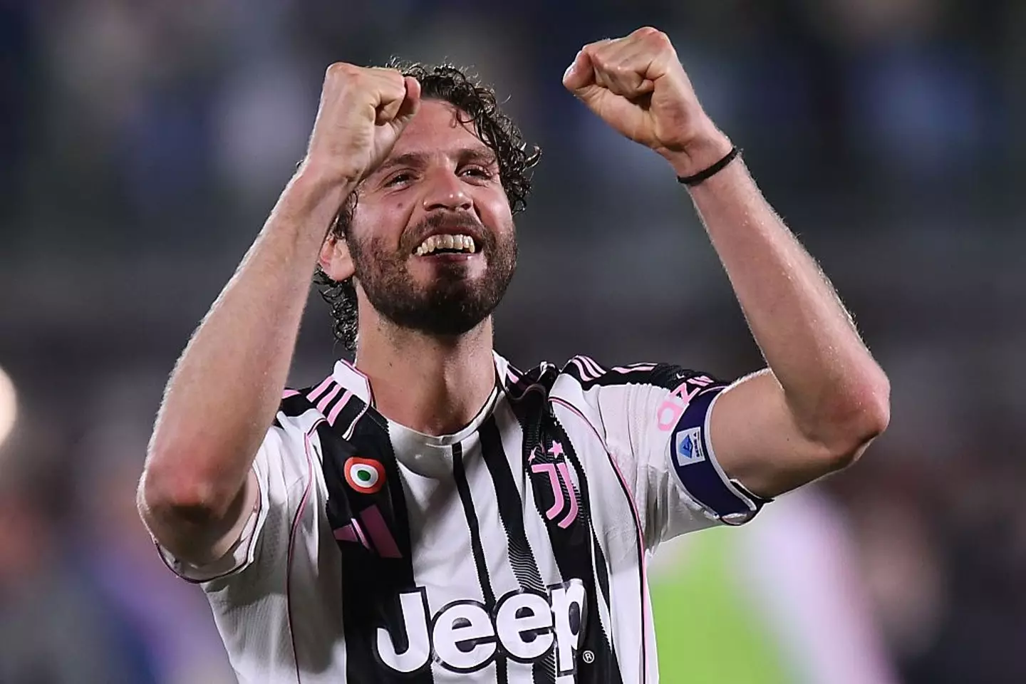 Trump singled out Manuel Locatelli during their White House meeting. (Image: Getty)