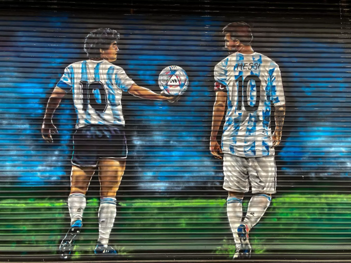 Maradona and Messi had similar effect on babies names following their World Cup triumphs. Image: Alamy