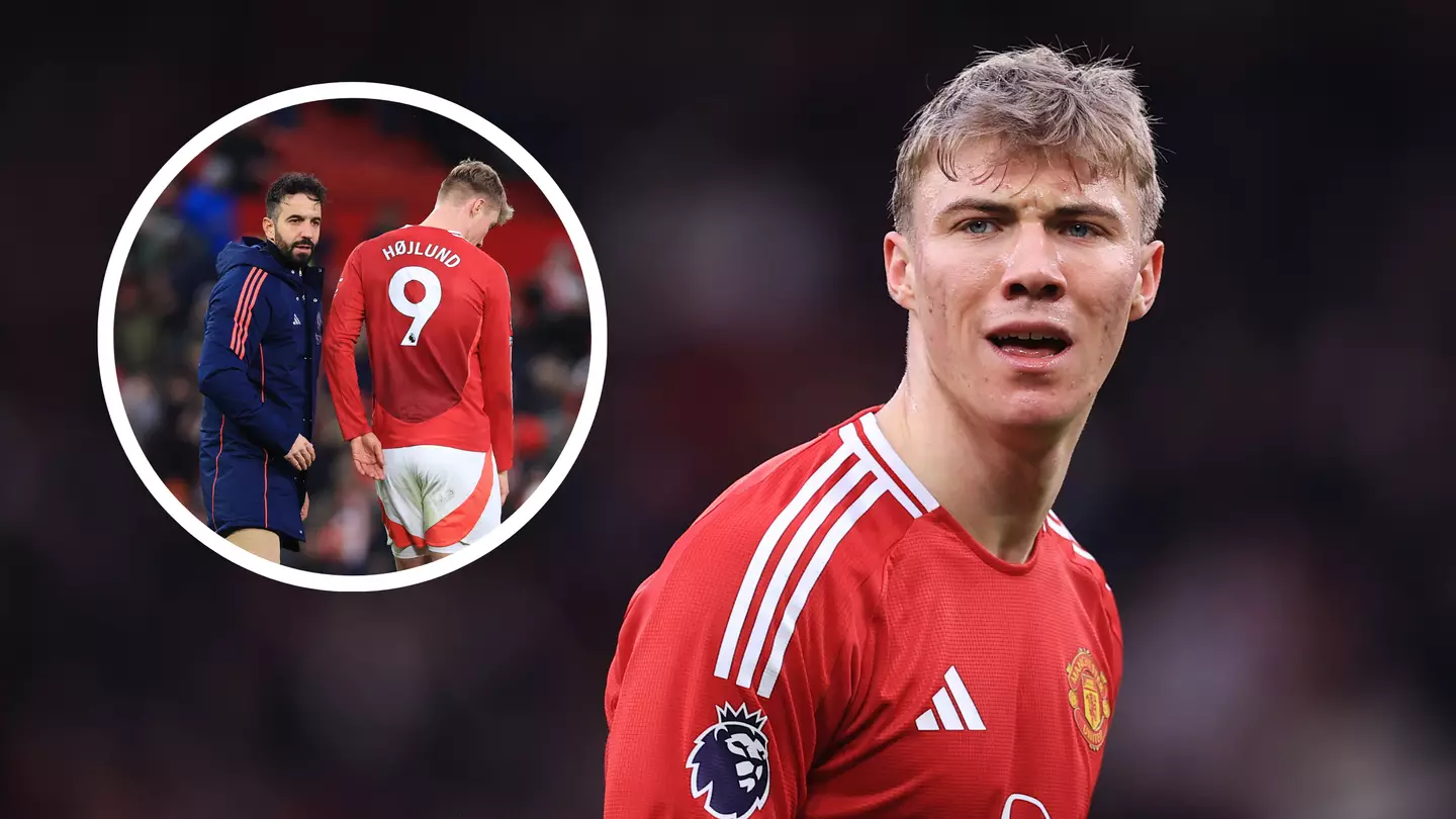 Surprise Premier League club 'considering' move to sign Rasmus Hojlund as Man Utd asking price emerges