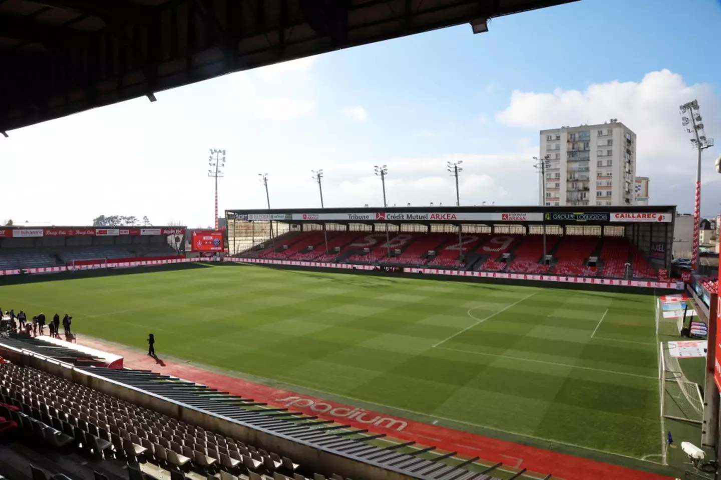 Brest currently play Ligue 1 football at the Stade Francis-Le Ble (Image: Getty)