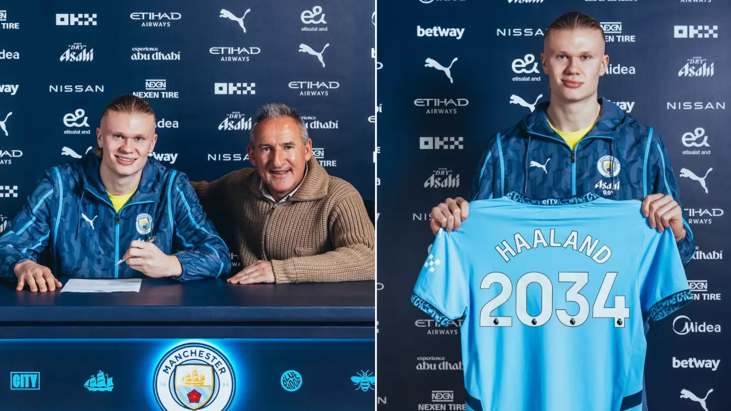 Erling Haaland's transfer value disclosed by his agent as Man City striker signs record-breaking deal