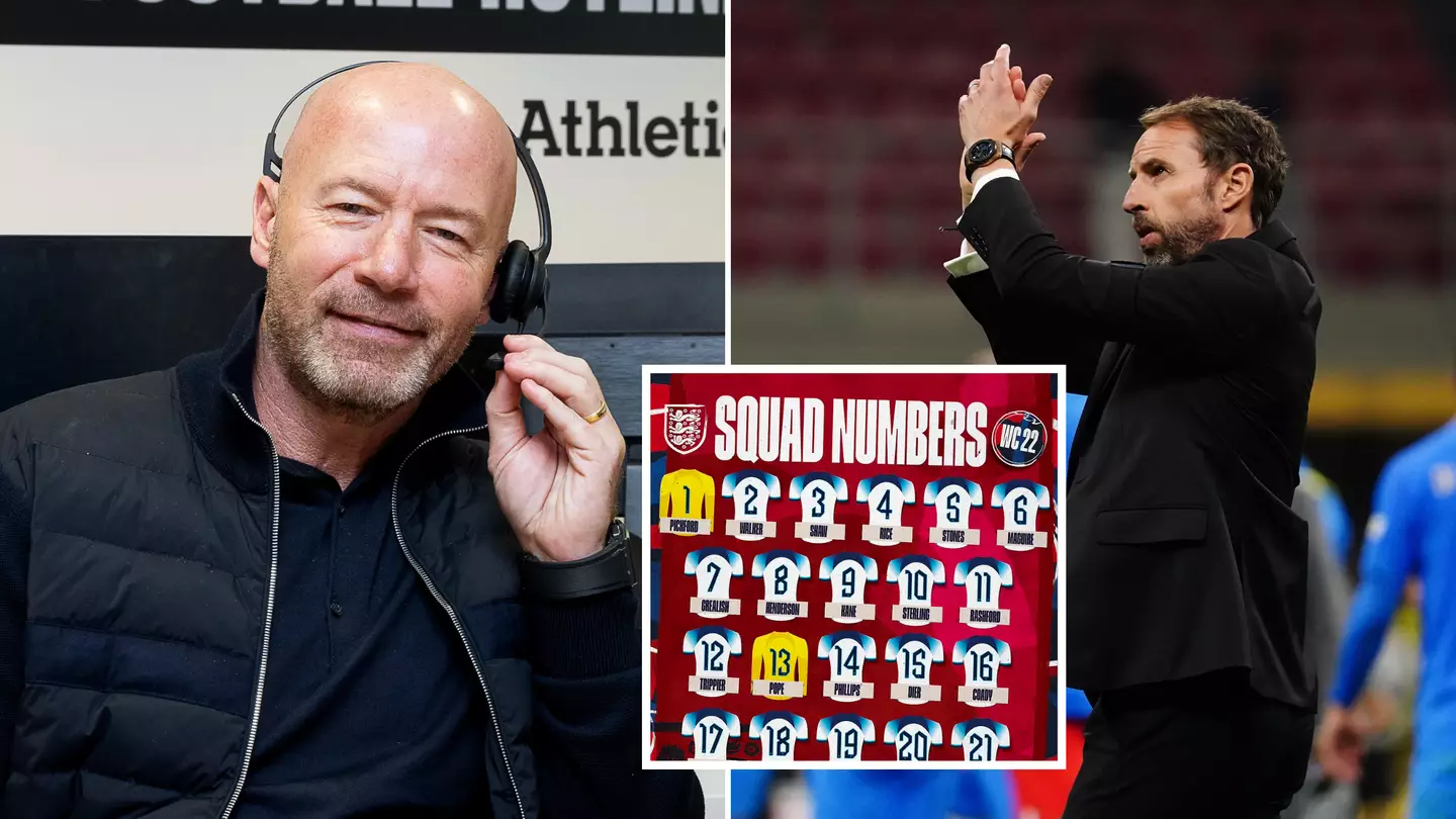 Alan Shearer is 'concerned' about England's defensive options at the World Cup