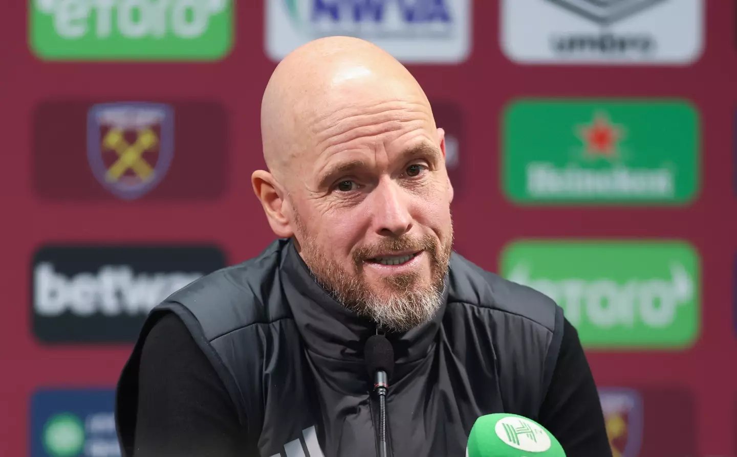Erik ten Hag has been linked with a return to management. Image: Getty