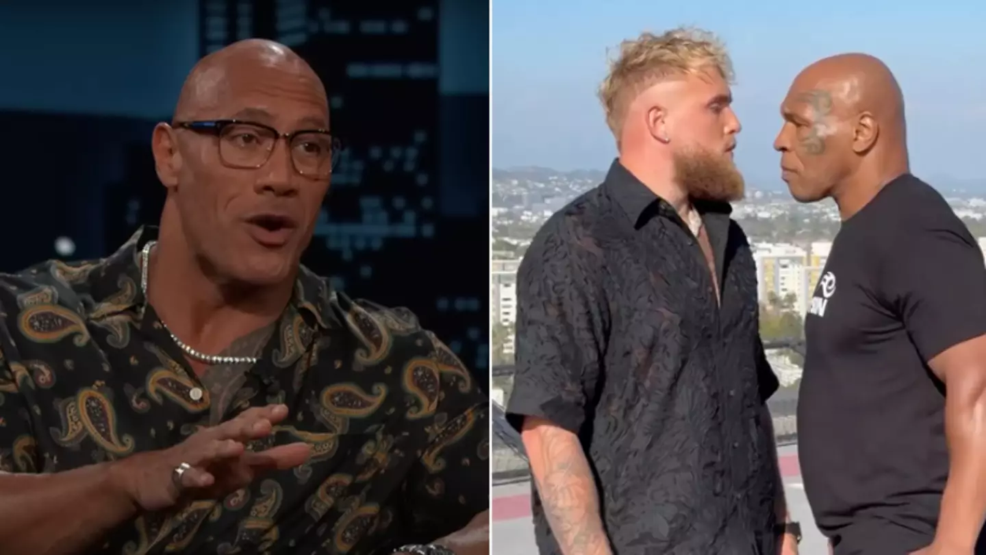 The Rock makes his feelings clear on Jake Paul vs Mike Tyson fight with 'GOAT' claim