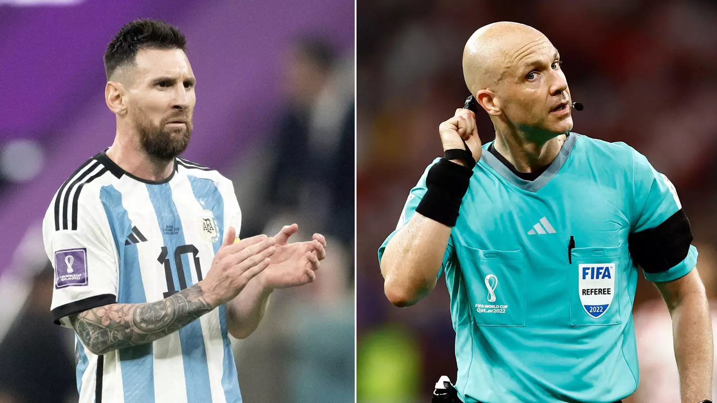 Anthony Taylor was BLOCKED from refereeing the World Cup final
