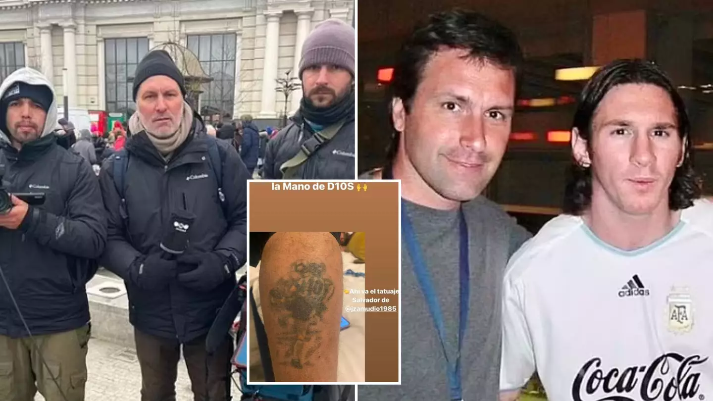 Argentine Journalists Managed To Get Out Of Trouble In Ukraine Thanks To Lionel Messi And Diego Maradona