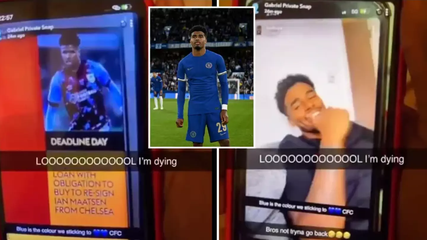 Chelsea youngster Ian Maatsen filmed celebrating after rejecting Burnley move