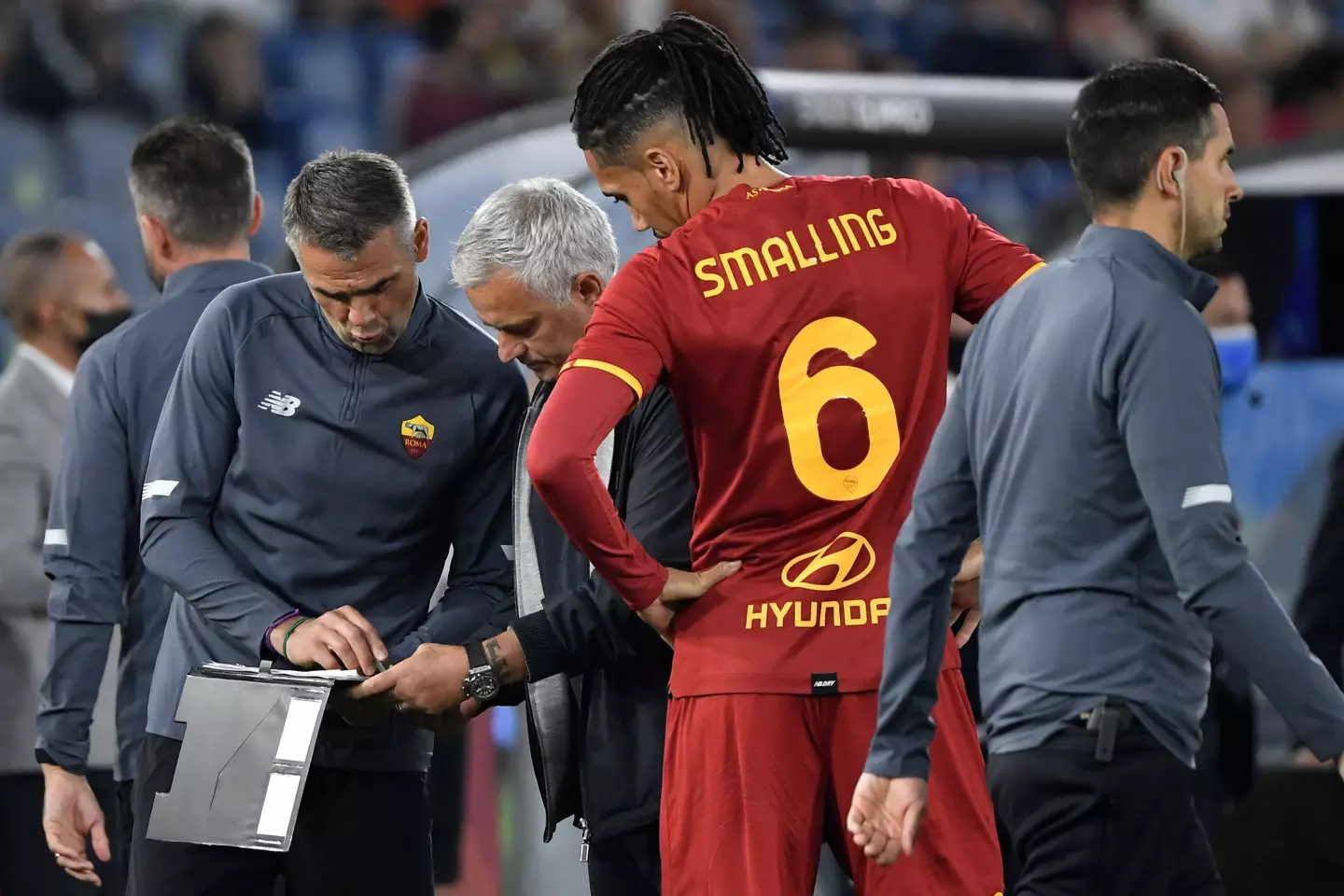 Former England defender Chris Smalling has become an integral part of Jose Mourinho’s plans at Roma.