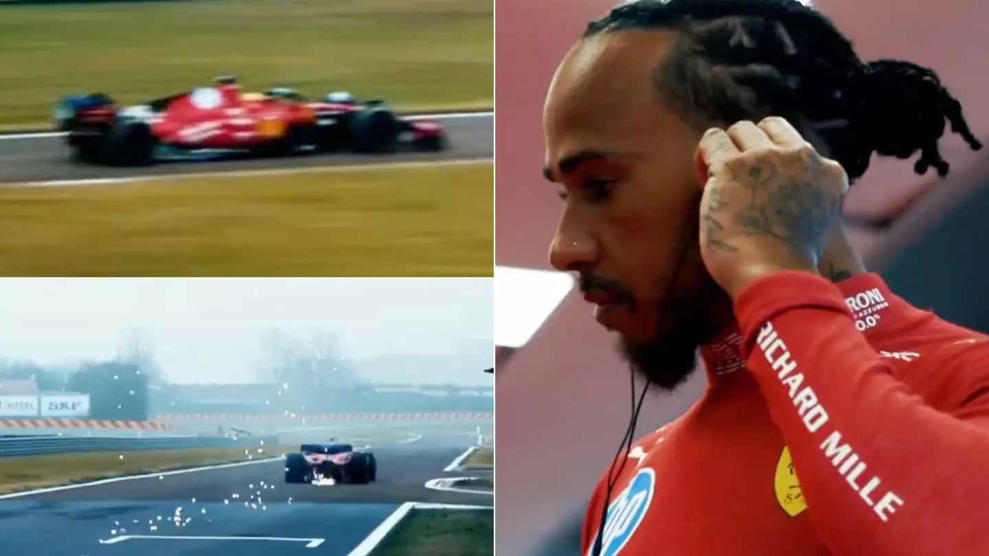First Lewis Hamilton team radio message as a Ferrari driver emerges and gets F1 fans talking