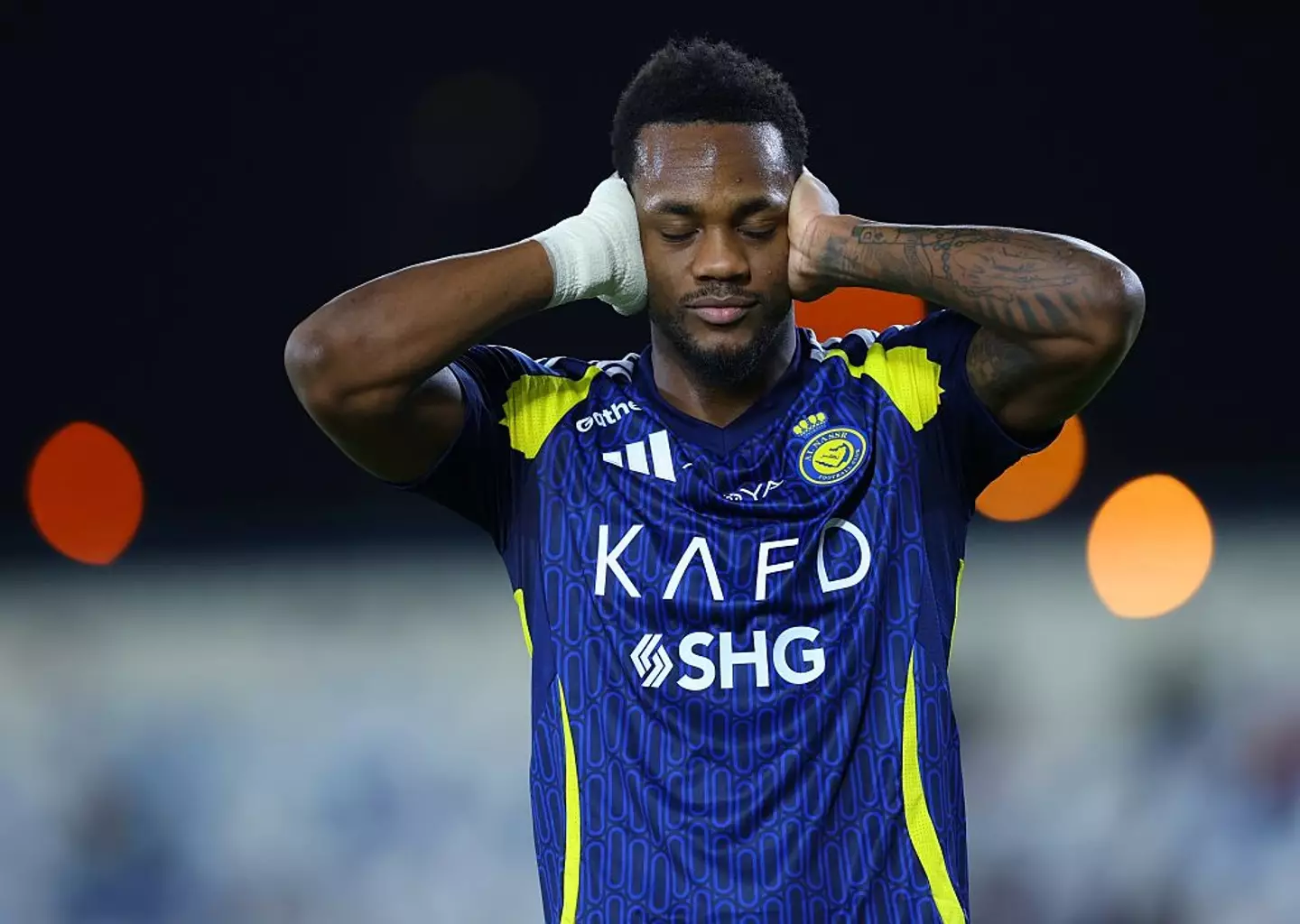 Jhon Duran scored 12 goals in 18 appearances for Al Nassr. (Image: Getty)