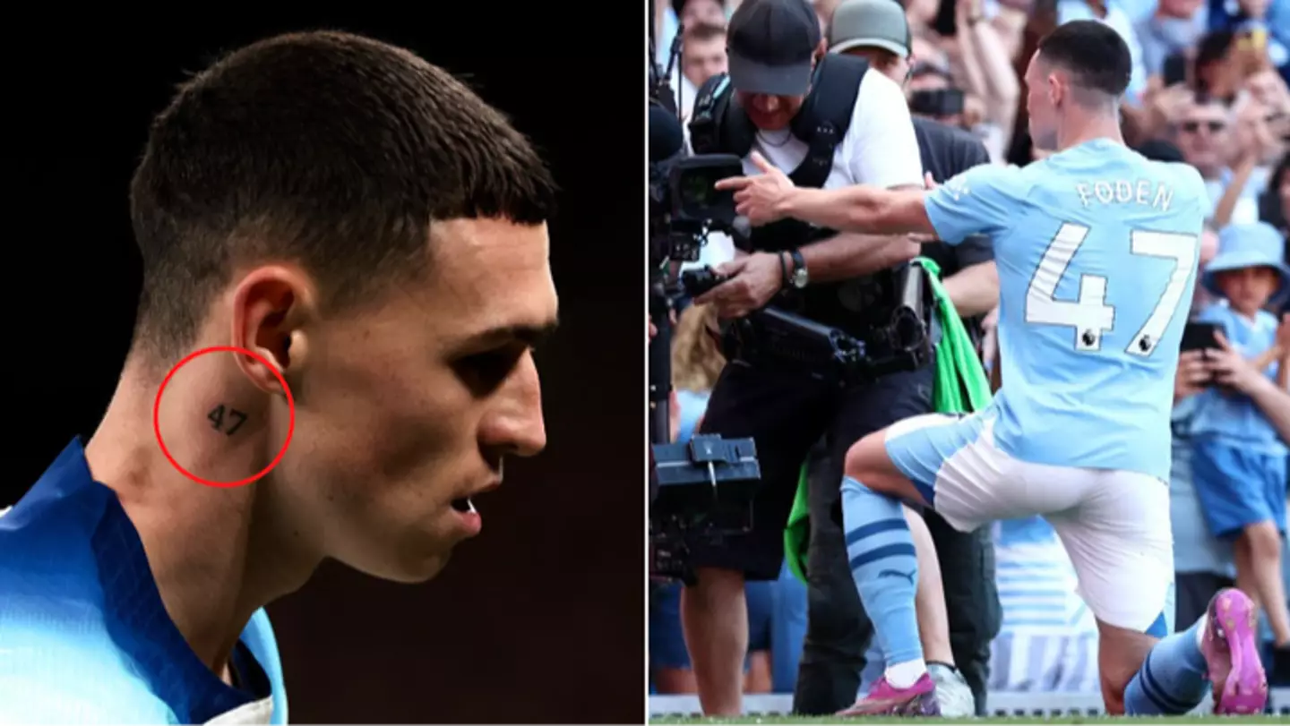 The heartwarming reason why Phil Foden wears number 47 for Manchester